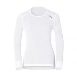 Odlo Crew Neck Shirt Warm Women White