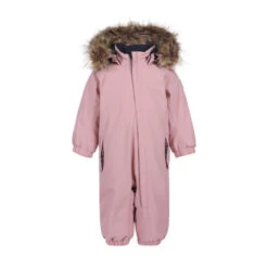 Color Kids Coverall W. Fake Fur
