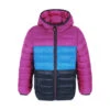 Color Kids Jacket W. Hood Quilted